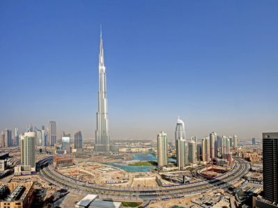 Burj Khalifa, dubai, middle east