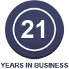 years of service